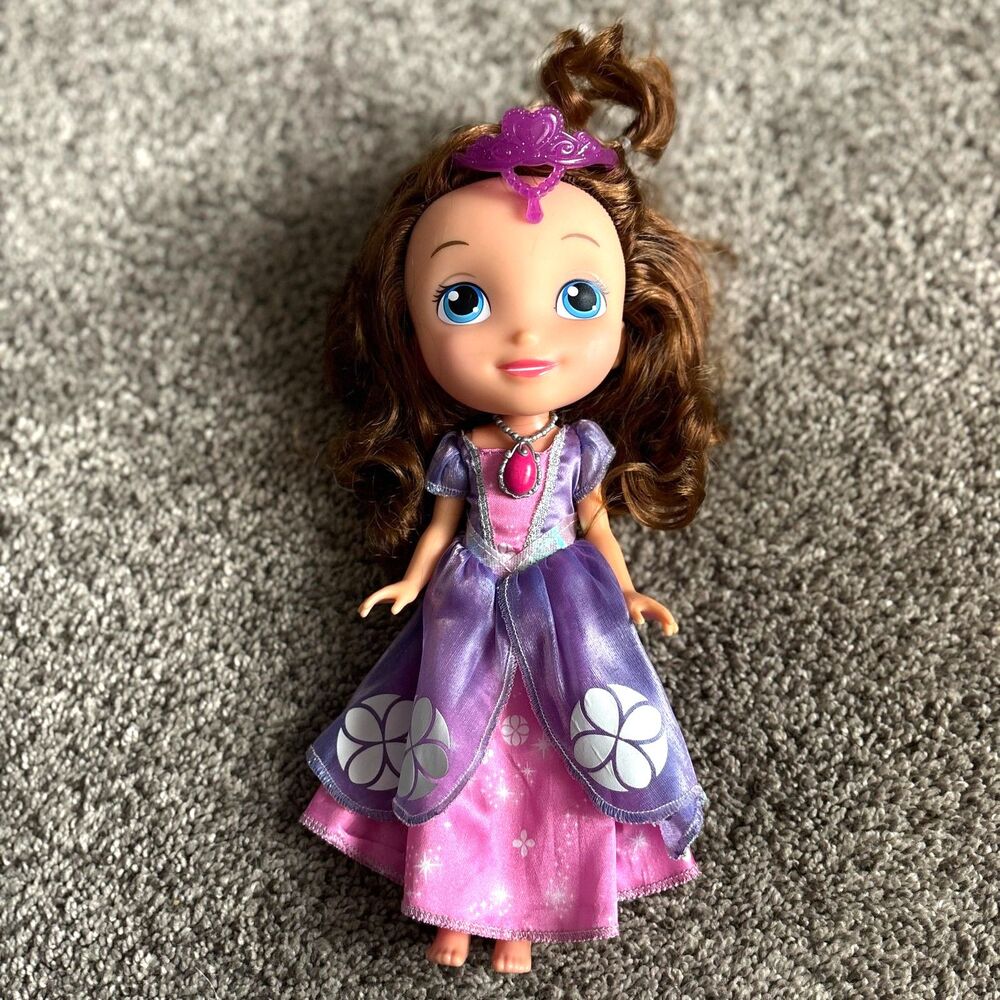 Disney Junior Sofia The First 11" Jointed Head/Arm/Legs Royal Princess Doll #7